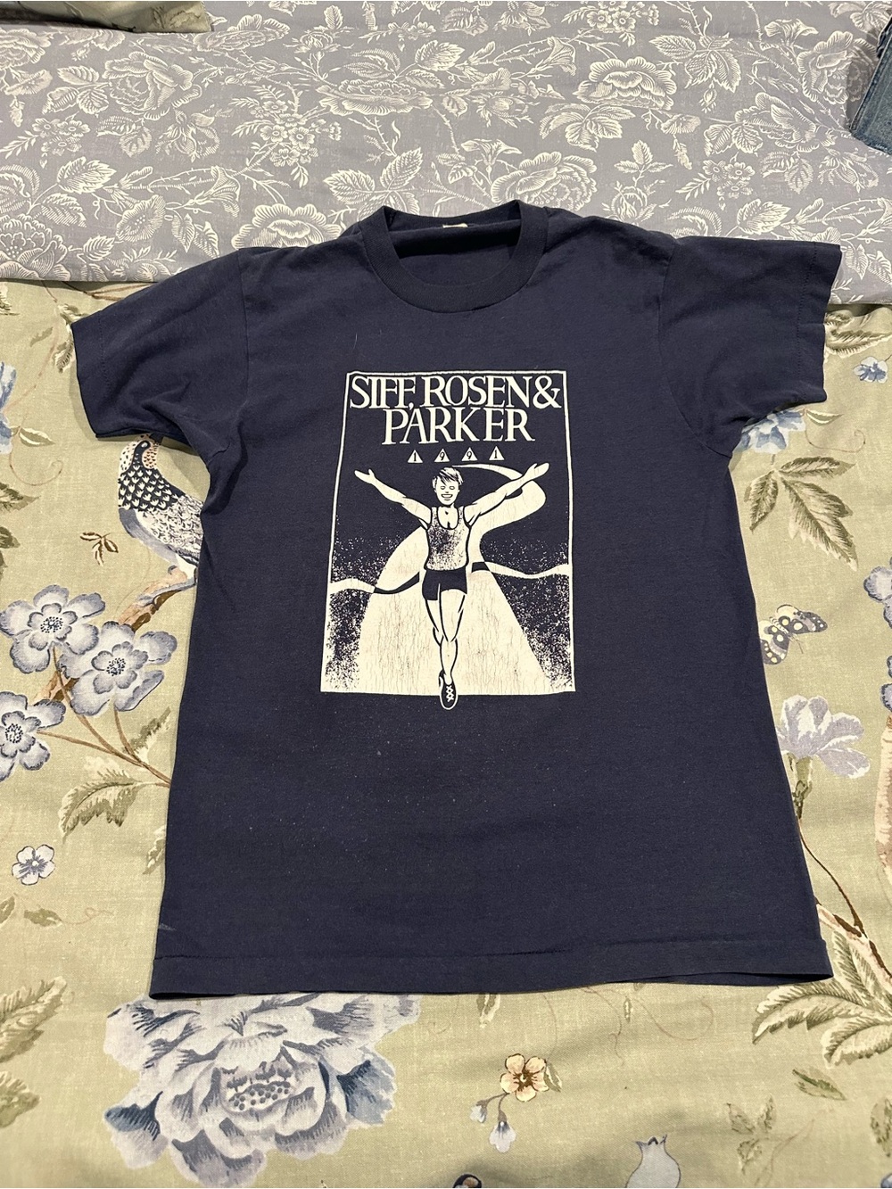Vintage 1991 Men’s Tee - Navy Siff Rosen & Parker